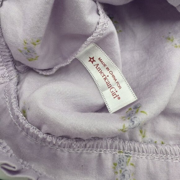 American Girl Rebecca Purple Summer Dress Retired - Picture 6 of 6